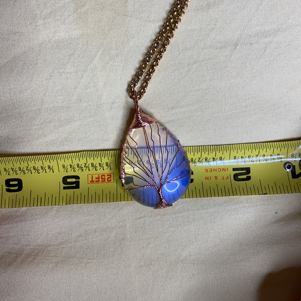 TREE OF LIFE a crystal necklace - Picture 10 of 11